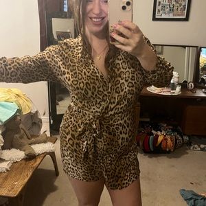 Leopard Zara Romper